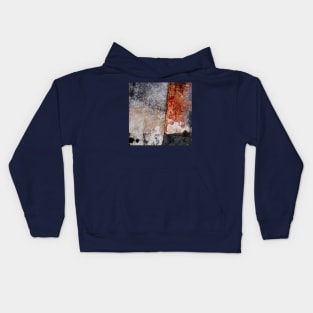 Abstract Painted Urban Wall Kids Hoodie